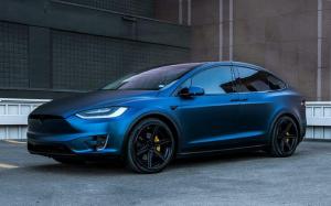 Tesla Model X on ADV.1 Wheels (ADV6 TRACK SPEC SL) '2018